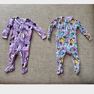 Pack of 2 Children's Place Purple Onesies